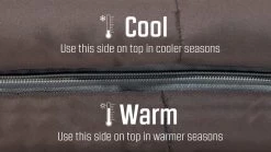 Outwell Contour Supreme Slaapzak - Grijs -Winkel Voor Kampeerartikelen 1069 1900 5709388112675 contour supreme coffee feature photo9