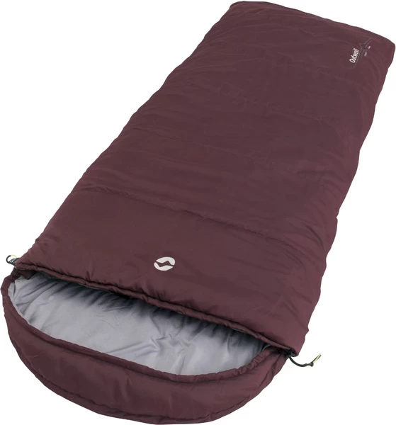Outwell Campion Lux Slaapzak - Aubergine Rood 9 Outwell Campion Lux Slaapzak - Aubergine Rood - Afbeelding 7