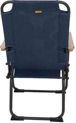 Bo-Camp Industrial Bushwick Klapstoel - Blauw - XL -Winkel Voor Kampeerartikelen 1211884 06 1