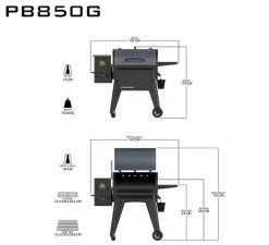 Pit Boss Navigator 850 Pellet Grill Barbecue 17 Pit Boss Navigator 850 Pellet Grill Barbecue -Winkel Voor Kampeerartikelen 1729 1900 pit boss navigator 850 pellet grill barbecue 8