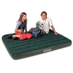 Intex Prestige Downy Luchtbed - Tweepersoons - Inclusief Batterijpomp -Winkel Voor Kampeerartikelen 66968 02
