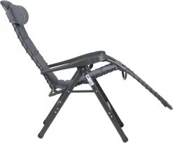 Crespo Air-Deluxe AP-232 Relaxstoel - Grijs -Winkel Voor Kampeerartikelen 795 1200 1104936 05