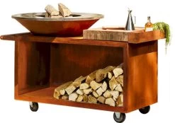 OFYR Island Corten 100 Pro Teak Wood