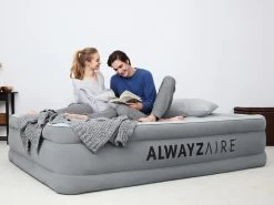 Bestway AlwayzAire Comfort Luchtbed - Queensize - Ingebouwde Elektrische Pomp -Winkel Voor Kampeerartikelen 900 1200 67706 18