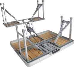 Bo-Camp 136 X 85 Inklapbare Picknicktafel - Bamboe -Winkel Voor Kampeerartikelen 900 1350 1404800 06