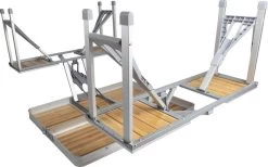 Bo-Camp 136 X 85 Inklapbare Picknicktafel - Bamboe -Winkel Voor Kampeerartikelen 900 1350 1404800 07