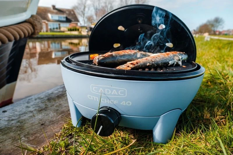 CADAC Citi Chef 40 Gasbarbecue - Blauw 6 CADAC Citi Chef 40 Gasbarbecue - Blauw - Afbeelding 4