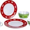 Bo-Camp Happy Camp Melamine Serviesset - 12-delig -Winkel Voor Kampeerartikelen 900 1358 6181380