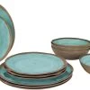 Bo-Camp Halo Melamine Serviesset - 12-delig - Aqua 2 Bo-Camp Halo Melamine Serviesset - 12-delig - Aqua -Winkel Voor Kampeerartikelen 900 1461 6181392