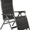 Crespo Air-Deluxe AP-232 Relaxstoel - Zwart -Winkel Voor Kampeerartikelen 900 706 1104922