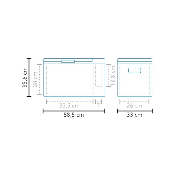 Mestic MCC-25 Compressor Koelbox - 25 Liter 8 Mestic MCC-25 Compressor Koelbox - 25 Liter - Afbeelding 6
