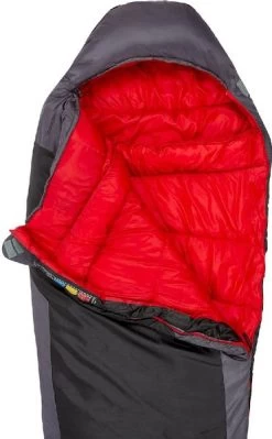 Highlander Serenity 350 Mummy Slaapzak - Charcoal -Winkel Voor Kampeerartikelen 900 900 sb186 ch topopen