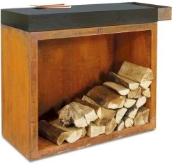 OFYR Butcher Block Storage 90 Corten - Ceramic Dark Grey -Winkel Voor Kampeerartikelen 900 946 bbs 45 90 88 cd