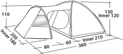 Easy Camp Eclipse 300 Tunneltent - 3 Persoons - Groen 15 Easy Camp Eclipse 300 Tunneltent - 3 Persoons - Groen -Winkel Voor Kampeerartikelen 981 1900 4cb3ef6c cdb0 4961 81b9 533262e89ee6 1280x960