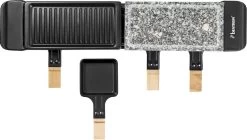 Bestron Raclette/Steengrill - 4 Personen -Winkel Voor Kampeerartikelen bestron raclettesteengrill 4 personen 12