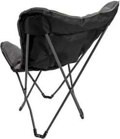 Bo-Camp Urban Outdoor Grainger Vlinderstoel - Antraciet -Winkel Voor Kampeerartikelen bo camp grainger vlinderstoel grijs 14