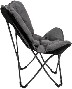 Bo-Camp Urban Outdoor Grainger Vlinderstoel - Antraciet -Winkel Voor Kampeerartikelen bo camp grainger vlinderstoel grijs 8