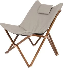 Bo-Camp Urban Outdoor Bloomsbury Vlinderstoel - Beige - M -Winkel Voor Kampeerartikelen bo camp bloomsburry relaxstoel m beige 1 1