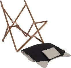 Bo-Camp Urban Outdoor Bloomsbury Vlinderstoel - Beige - M -Winkel Voor Kampeerartikelen bo camp bloomsburry relaxstoel m beige 2 1