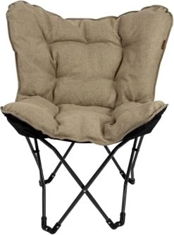 Bo-Camp Urban Outdoor Grainger Vlinderstoel - Beige -Winkel Voor Kampeerartikelen bo camp grainger vlinderstoel beige 4