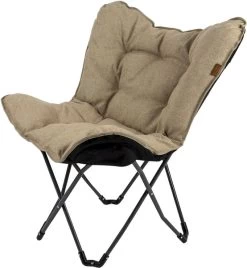 Bo-Camp Urban Outdoor Grainger Vlinderstoel - Beige -Winkel Voor Kampeerartikelen bo camp grainger vlinderstoel beige 6