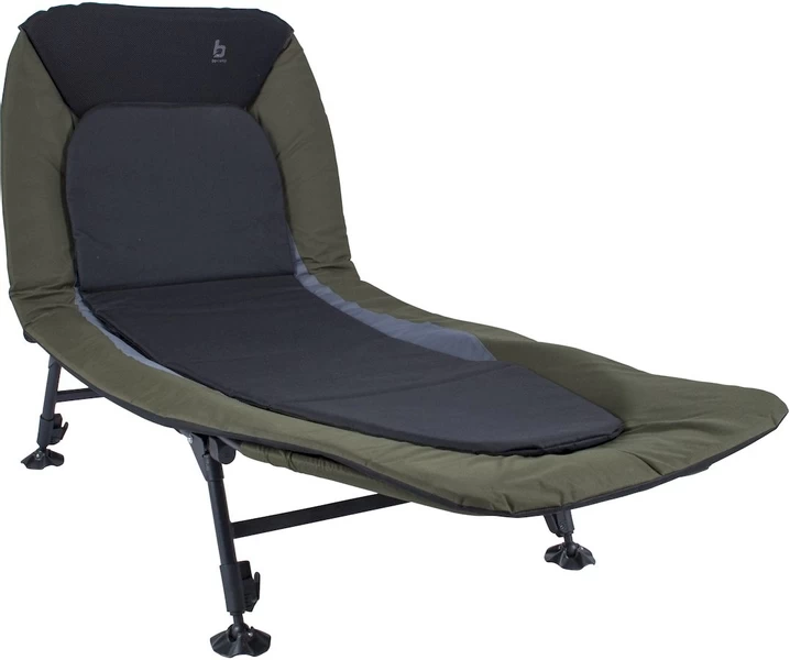 Bo-Camp Sturgeon Opvouwbaar Visbed - Zwart/Groen 4 Bo-Camp Sturgeon Opvouwbaar Visbed - Zwart/Groen - Afbeelding 2