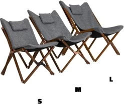 Bo-Camp Urban Outdoor Wembley Relaxstoel - Grijs - L 23 Bo-Camp Urban Outdoor Wembley Relaxstoel - Grijs - L -Winkel Voor Kampeerartikelen bo camp urban outdoor wembley vlinderstoel grijs l 14