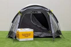 Kampa Brighton Grey 3 Tunneltent - 3 Persoons -Winkel Voor Kampeerartikelen brightongrey3 3
