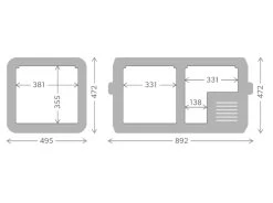 Dometic CFX3 75 Beschermhoes -Winkel Voor Kampeerartikelen cfx3 75