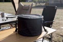 LotusGrill XL Hybrid Houtskoolbarbecue - Rood -Winkel Voor Kampeerartikelen lotusgrill in hoes