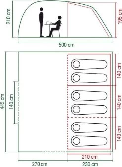 Coleman Vespucci 6 Tunneltent - 6 Persoons -Winkel Voor Kampeerartikelen vespucci 6 2000019538 1 resultaat
